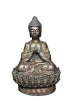laojunlu tibetan buddhist bronze shakyamuni buddha statue imitation antique bronze masterpiece collection of solitary chinese
