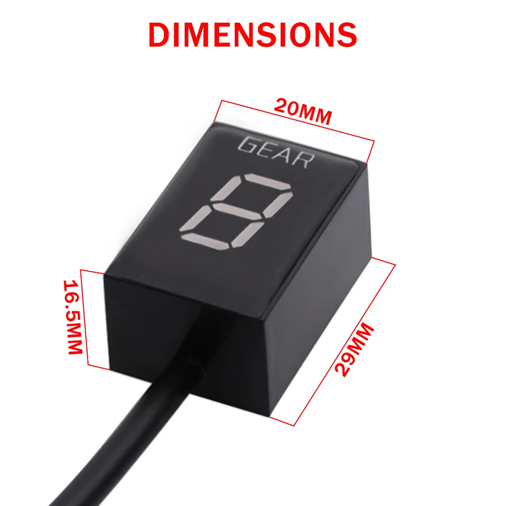 

New 2021 Motorcycle Speed Gear Display Indicator For Kawasaki ER6N Z1000SX Ninja400 Z1000 Z800 Versys 650 Z650 W800 Ninja 300