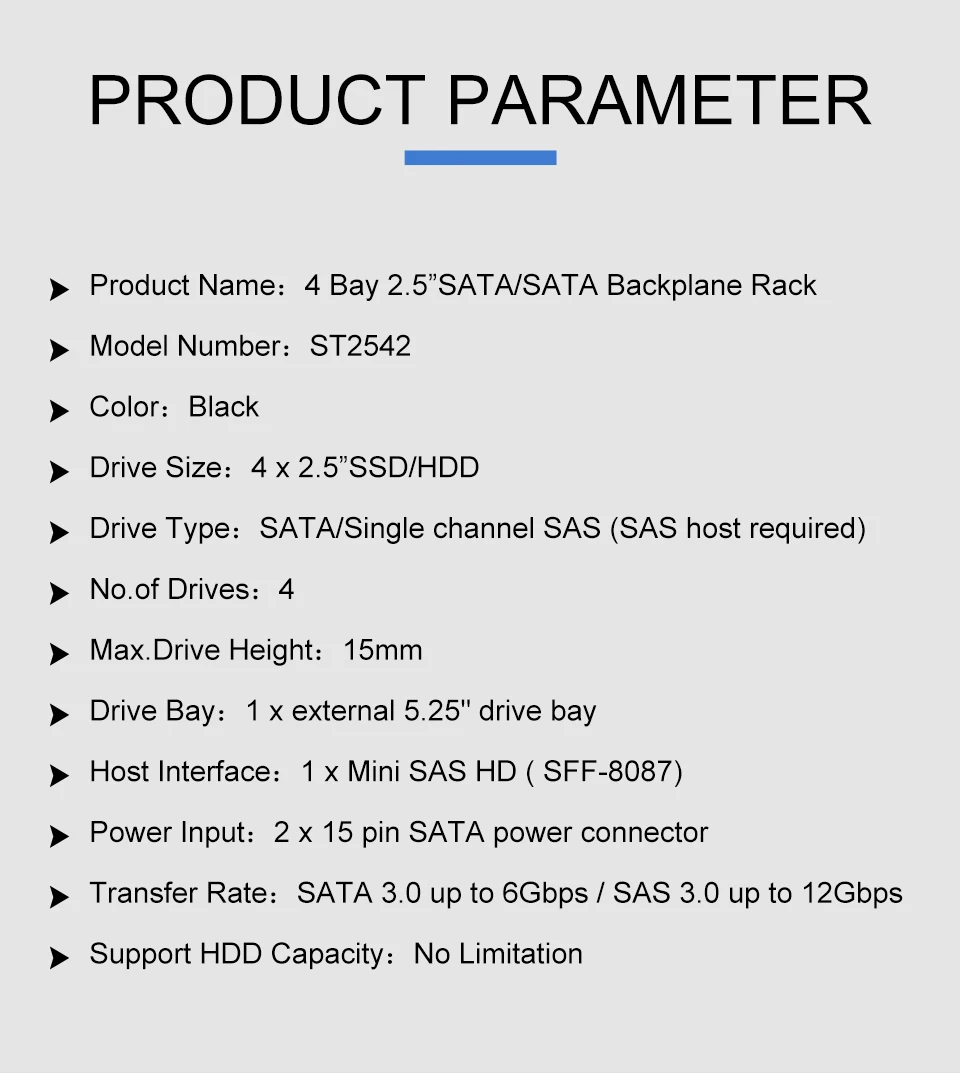 Uneatop 2," Алюминиевый SATA/SAS SSD/HDD мобильный стеллаж съемный чехол для задней панели для 5,25" отсека устройств
