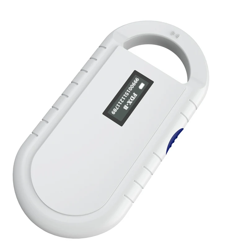 Портативный ISO11784/5 FDX B считыватель для животных домашних чип Rransponder USB RFID ручной