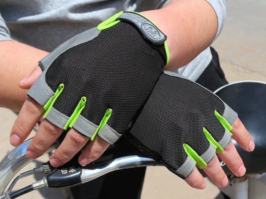 Дышащие перчатки без пальцев для рыбалки летние солнцезащитные