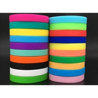 for events charity fashion band silicone wristbands rubber infant plain reusable