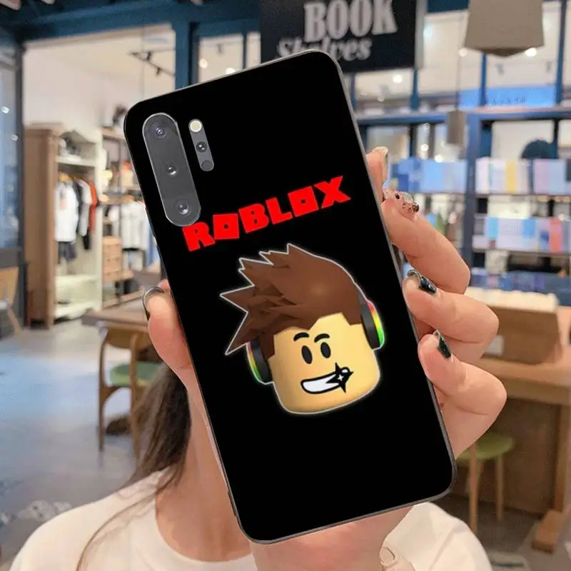 

Game-Robloxes Phone Case For Samsung Galaxy Note20 ultra 7 8 9 10 Plus lite M51 M21 M31S J8 2018 Prime