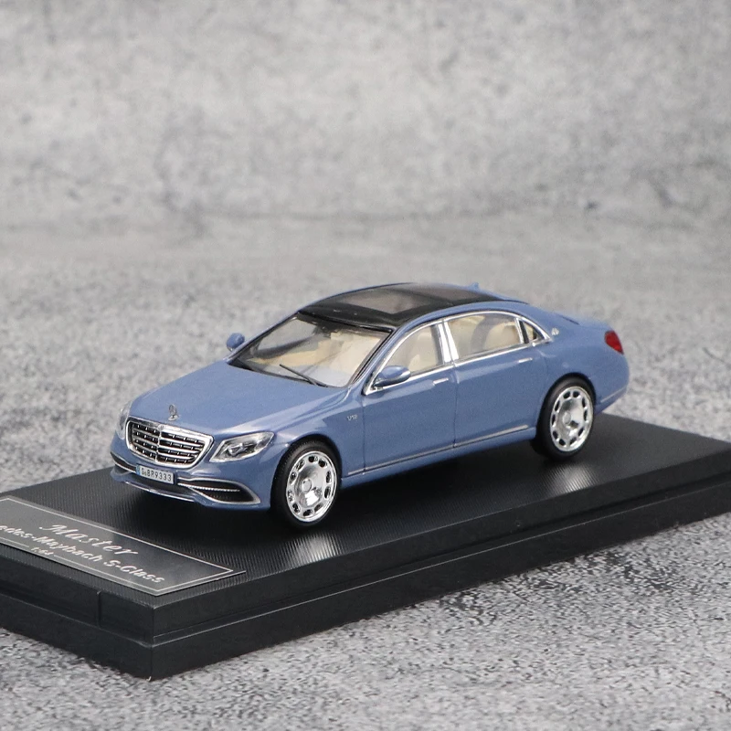 Master 1:64 для M ~ cedes B nz Maybach S680 коллекционные модели автомобилей игрушки синие