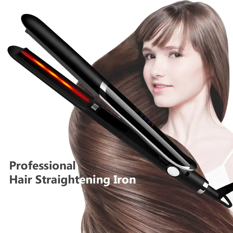 

Professional Hair Straightener Flat Hair Iron Tong For Hair Styling Plank Straightening Iron Styler Corrugation Curling Irons