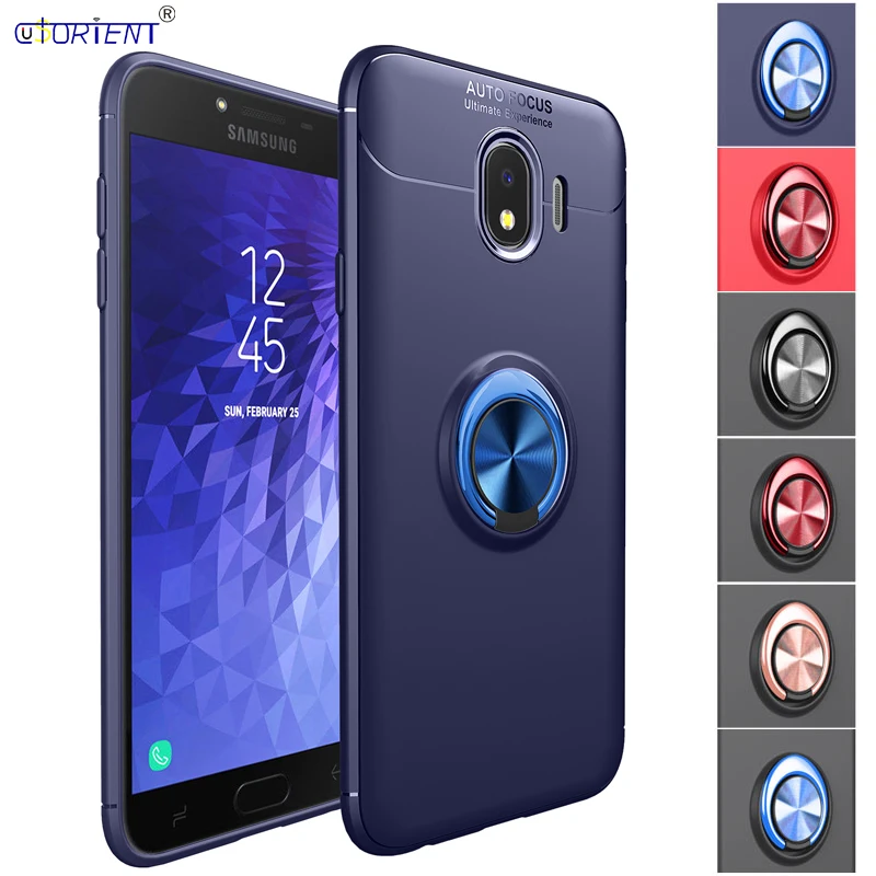 Чехол бампер Funda для Samsung Galaxy J4 2018 J400 чехол телефона с магнитной застежкой на