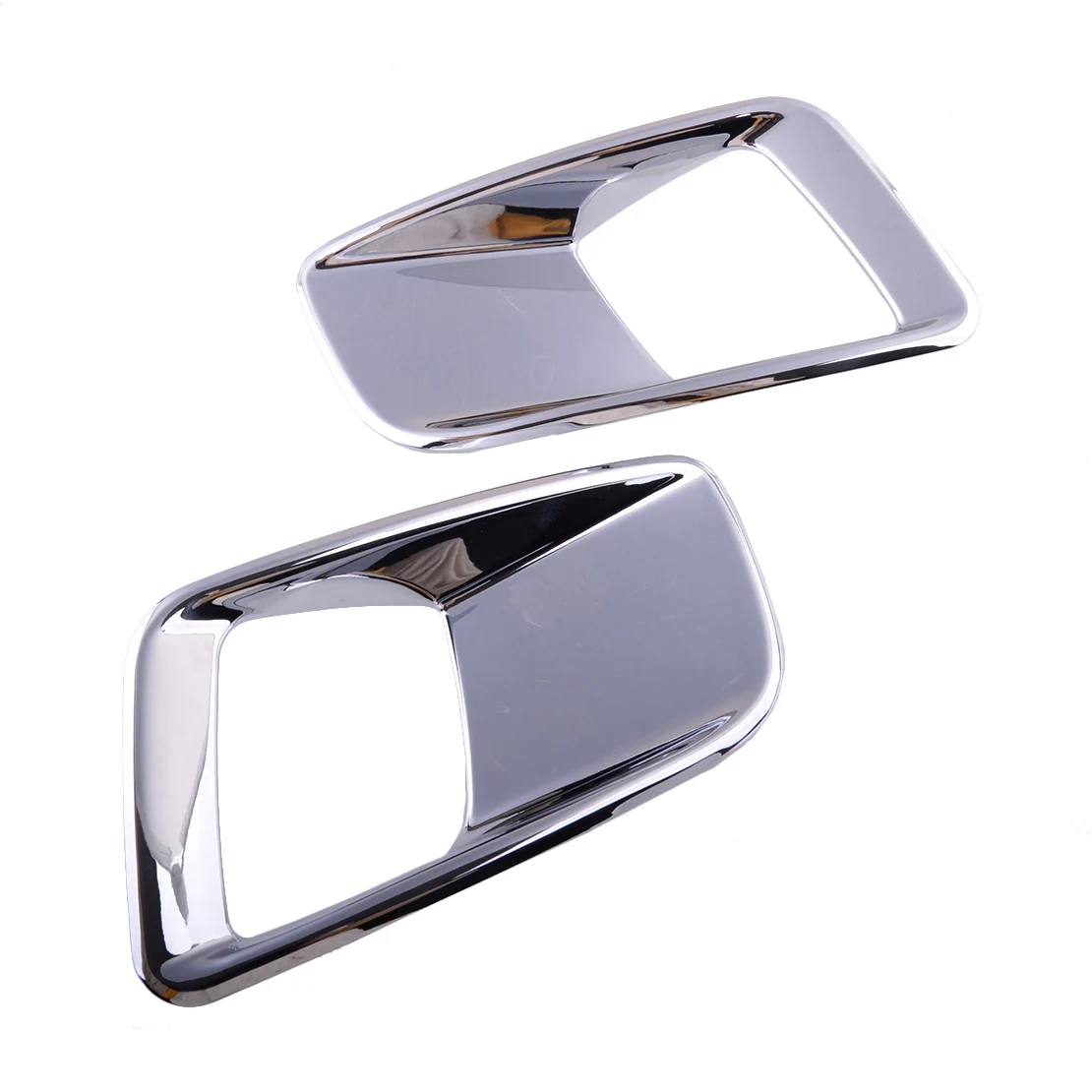 

1 пара автомобиля хром Лампа заднего противотуманного фонаря Накладка для укладки волос украшение подходит для Peugeot 3008 GT 2016 2017 2018 2019