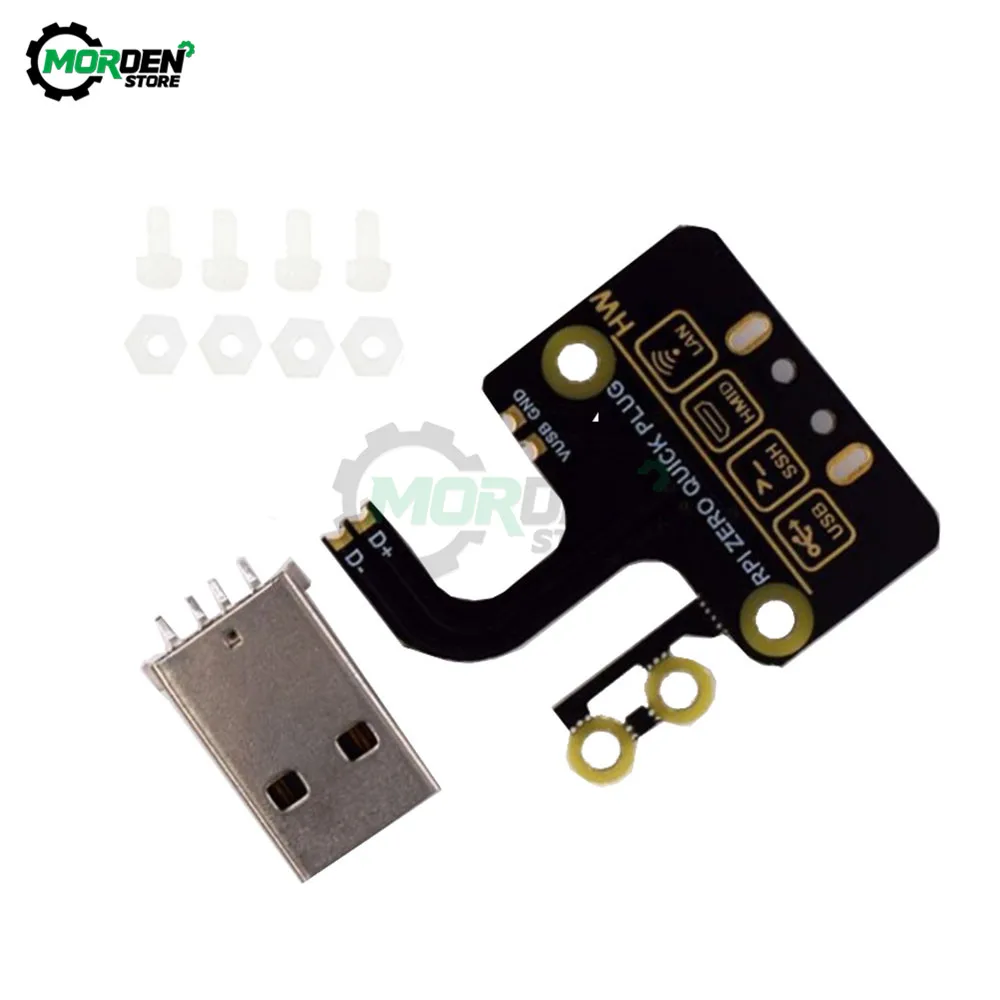 Плата адаптера USB для Raspberry Pi Zero V1.3/Zero W/Zero WH плата расширения Type-A Разъем |