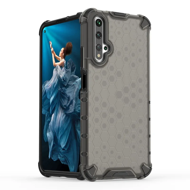 Гибридный чехол из ТПУ+ ПК для huawei Nova 5 Pro P30 Lite mate 20 Honor 20 V20 8X Y7 Prime Y9 Y6 Чехол сотовый прозрачный чехол
