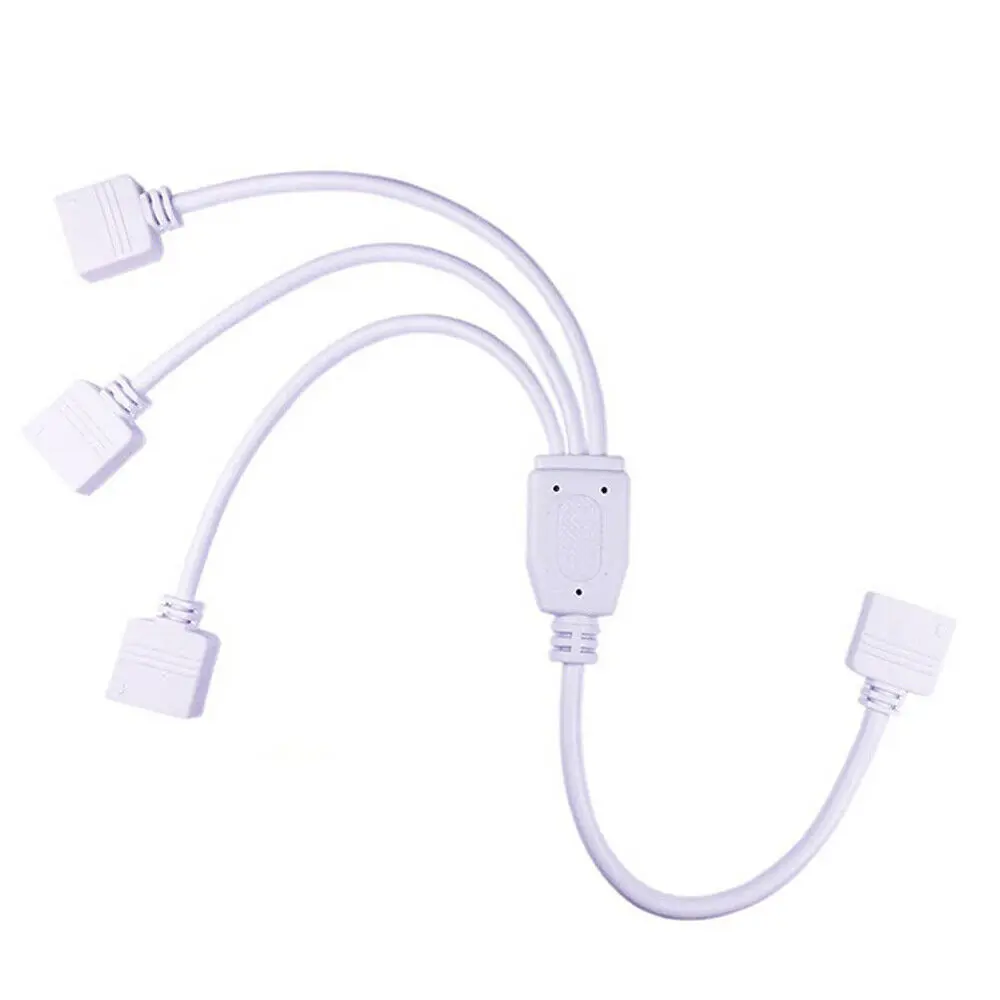 4pin 1 м 2 1T2 1T3 1T4 светодиодный RGB Разъем удлинитель кабеля распределения соединение Y