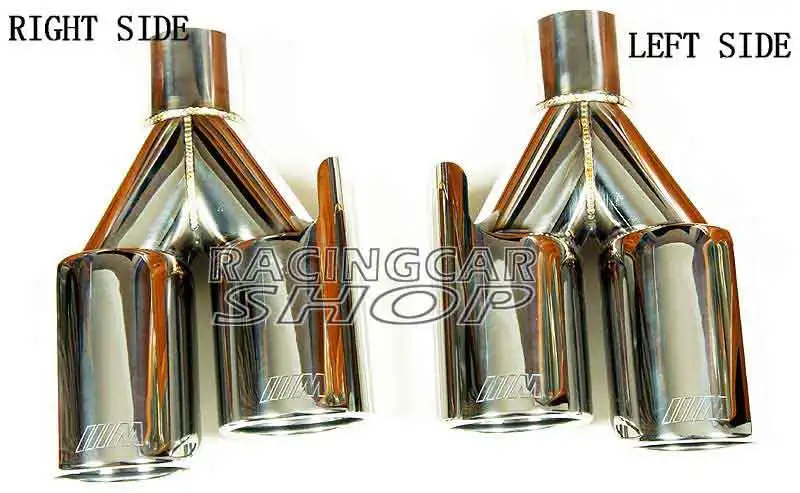 M/M наконечники глушителя Pip для BMW M3 M5 M6 1M E90 E60 все модели 1 пара B287W |
