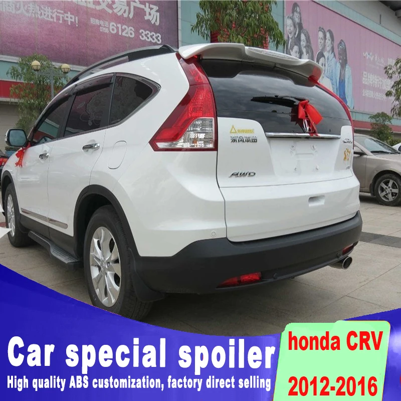 2012 2013 2014 2016 для Honda CRV металлический спойлер из АБС-пластика на крышу заднего