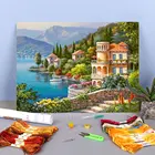 Набор для вышивки крестиком, пейзаж, хлопковая нить, 11CT