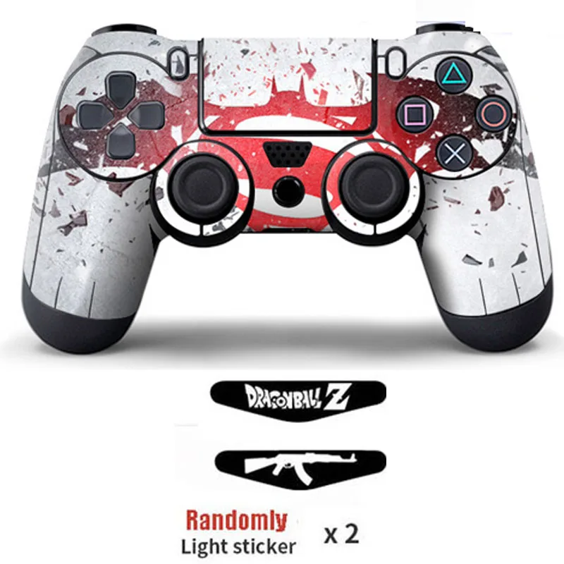 Защитная крышка Стикеры для PS4 корпус контроллера кожного покрова Playstation 4 Pro Slim