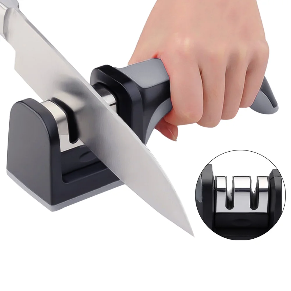 Kitchen Professional Diamond Quick 3 Stages Sharpener Sharpening Tools Stone | Дом и сад