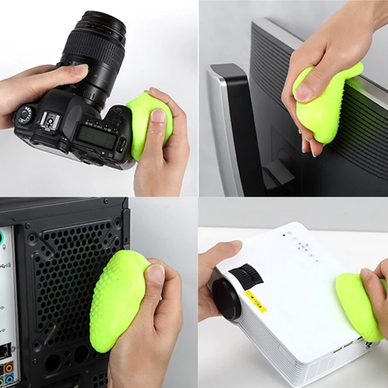 Многофункциональный Супер пылезащитный очиститель клавиатуры мягкий клей чистящий инструмент Слизистый Гель универсальный для ПК Компьютерная клавиатура автомобильный выход
