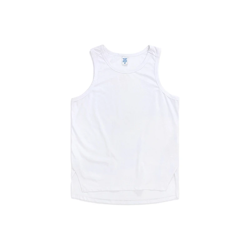 

Inf men's clothing | chunxiachao brand simple solid color split front short back long versatile comfortable men's bottom vest