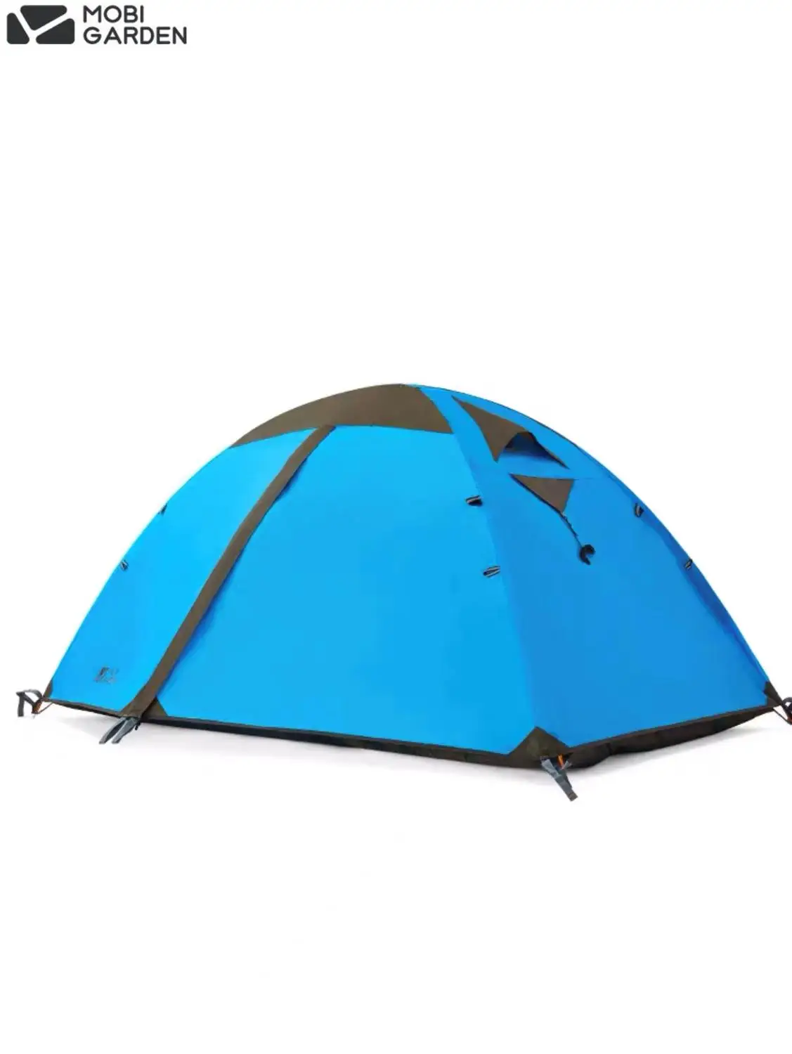 

Mobi Garden Cold Mountain 1/2/3/4 Outdoor Tent 1-4 Person Double Layer Waterproof Camping Hiking Mountaineering Big Family Tent