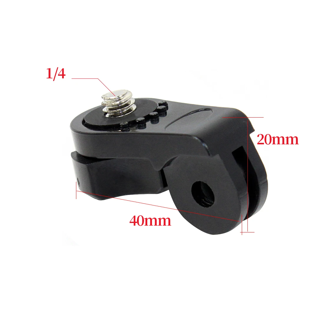 

Universal 1/4 inch Tripod Mount Adapter Mini Monopod Converter Action Camera Holder for GoPro Hero 8 7 6 5 Insta360 Selfie Stick