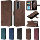 Кожаный чехол-книжка для Tecno Camon 17 Pro, чехол-бумажник для Tecno Phantom X Pova 2, чехол для телефона Tecno Spark 7 Pro