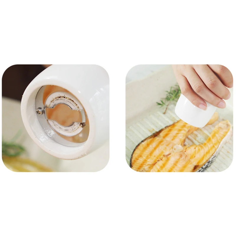 2Pcs Salt and Pepper Grinder with Ceramic Adjustable Coarseness Elegant Shakers for Fresh Spices | Дом и сад