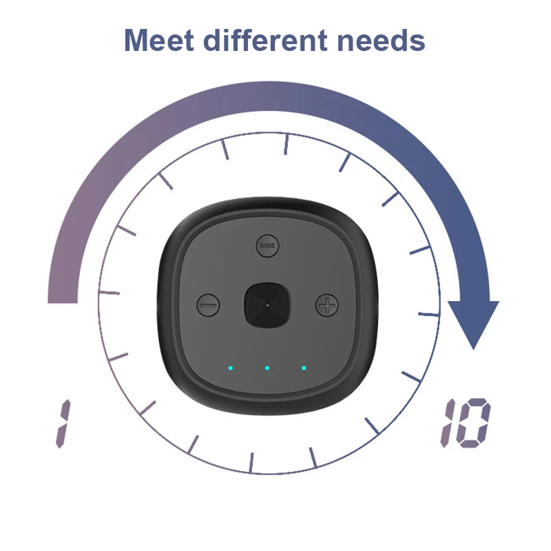 Портативный мини Электрический массажер для шеи шейный массаж Стимулятор боли