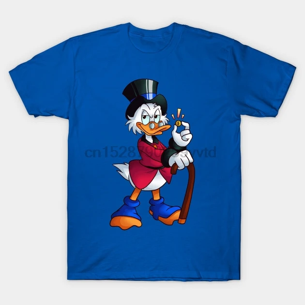 Мужская футболка sкриge McDuck! Женская с принтом утиные сказки|Мужские футболки| |