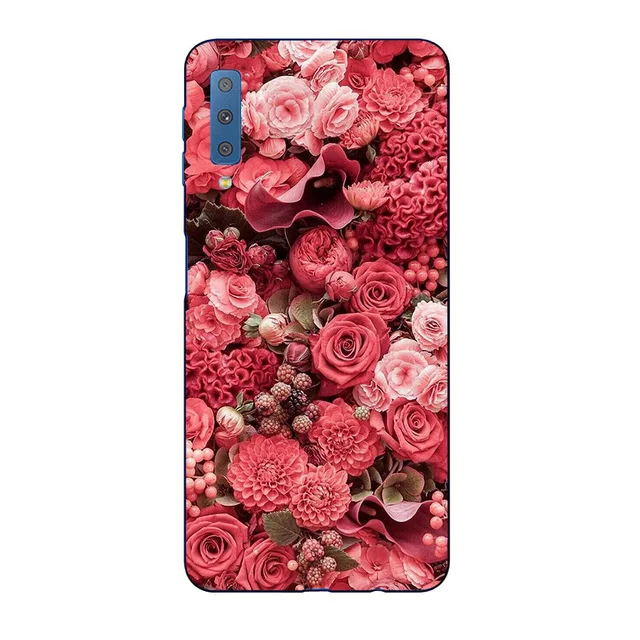 Для samsung A7 чехол силиконовый мягкий чехол для телефона чехол для samsung Galaxy A7 чехол тигра крутые A750 6,0 ''7 7A милый