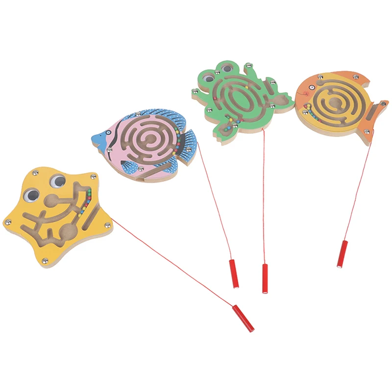 Развивающие игрушки деревянная игрушка для детей раннего обучения магнитный