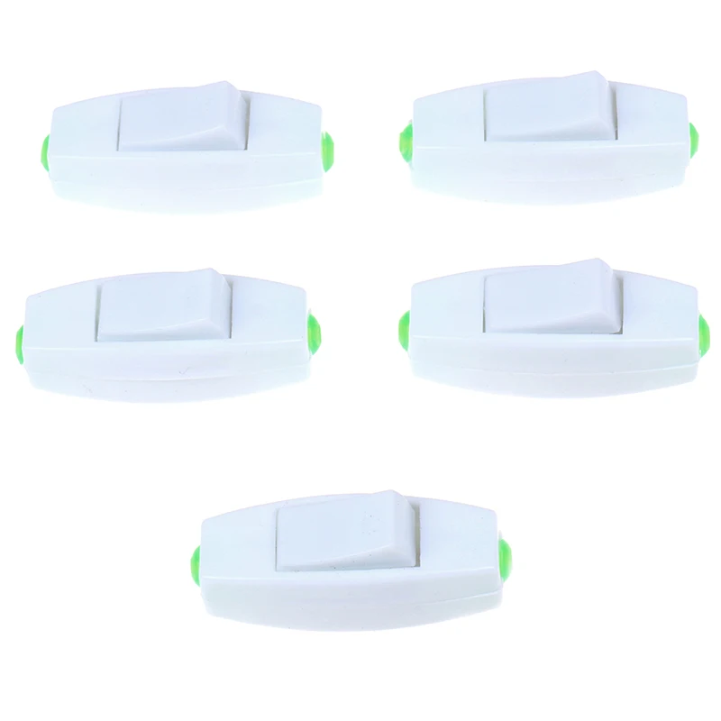 

Rocker Switches AC 110V 220V 6A ON/OFF Table Lamp Switches Easy To Use And Install 5PCS