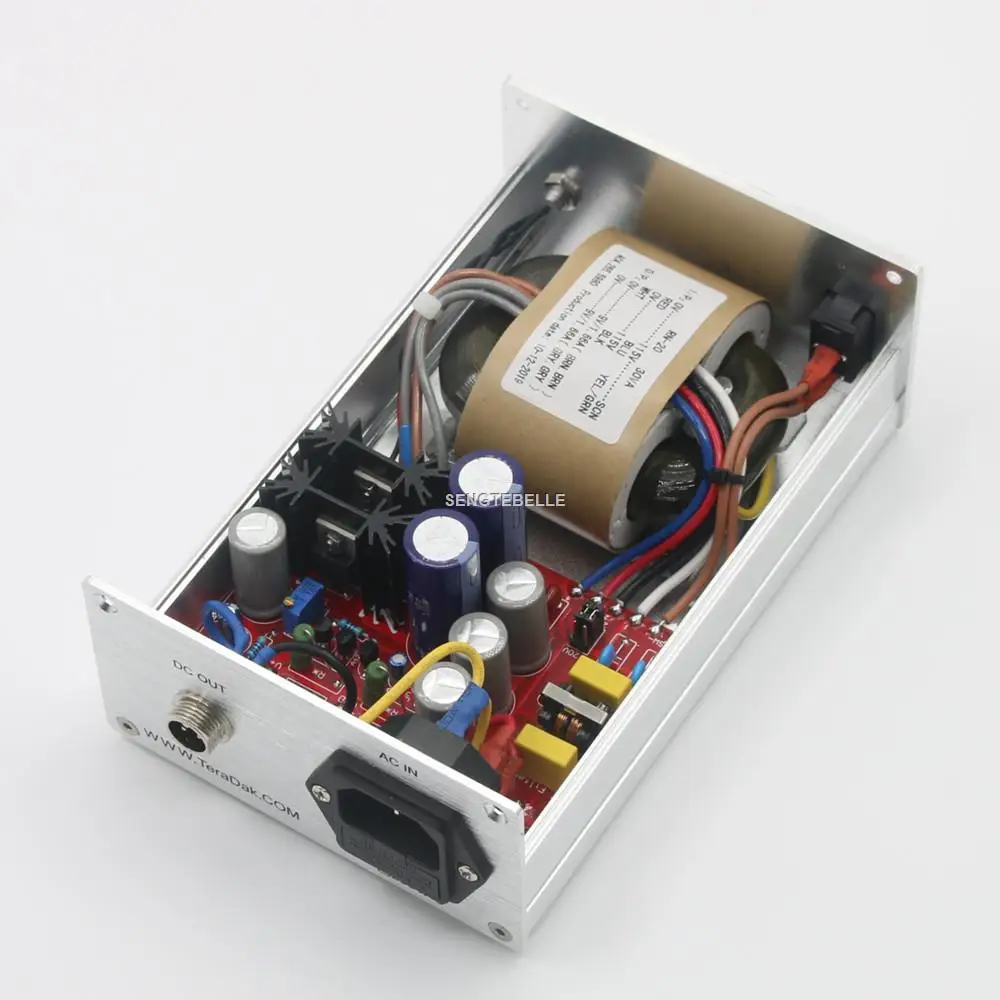 Готовый TeraDak hi end 30VA Линейный источник питания DC12V 2A для музыкальной детской