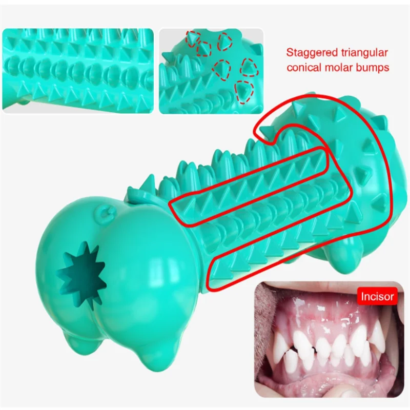 

Pet Rubber Kong Toy Molar Stick Toothbrush Leakage Toy Dog Accessories Brushing Stick for Pet Supplies Dropshipping Pet Supplies
