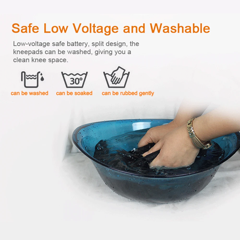 Electric Knee Pads, Joint Support, Thermotherapy, Breathable, Warm Knee Pads, Intelligent Temperature Control For Pain Relief