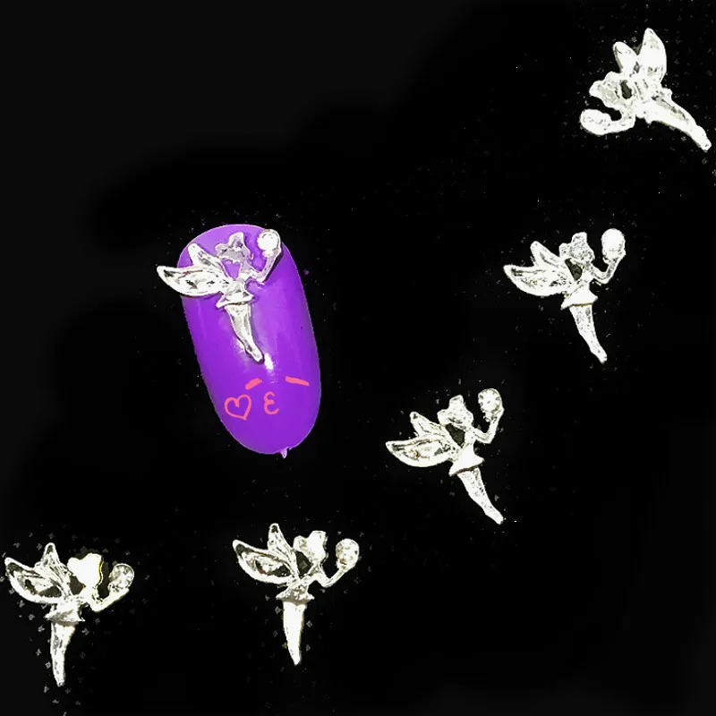 20 шт. сказочные аксессуары для дизайна ногтей металлические украшения с