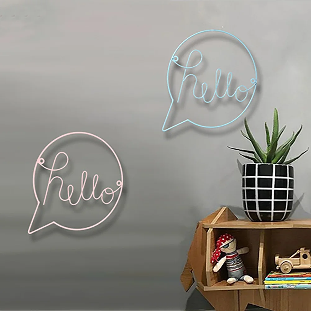 Здравствуйте буквы дверь окно Подарочный фон знак приветствия подвесная Фреска