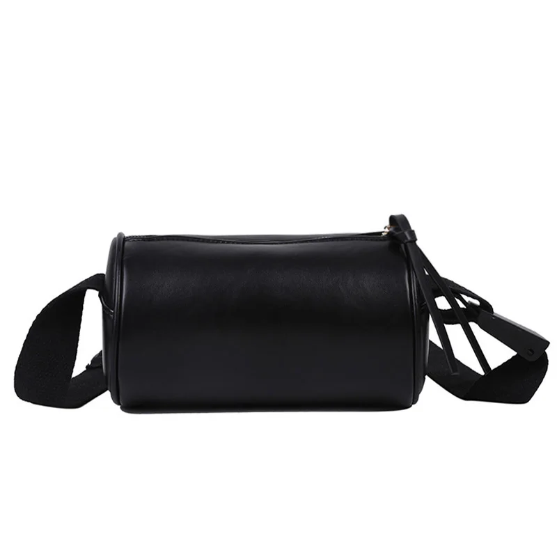

Women Shoulder Bag Fashion Ladies Messenger Bags Youth Waterproof Handbag Round Simple Female High Quality Pu Leather Bag Luxury
