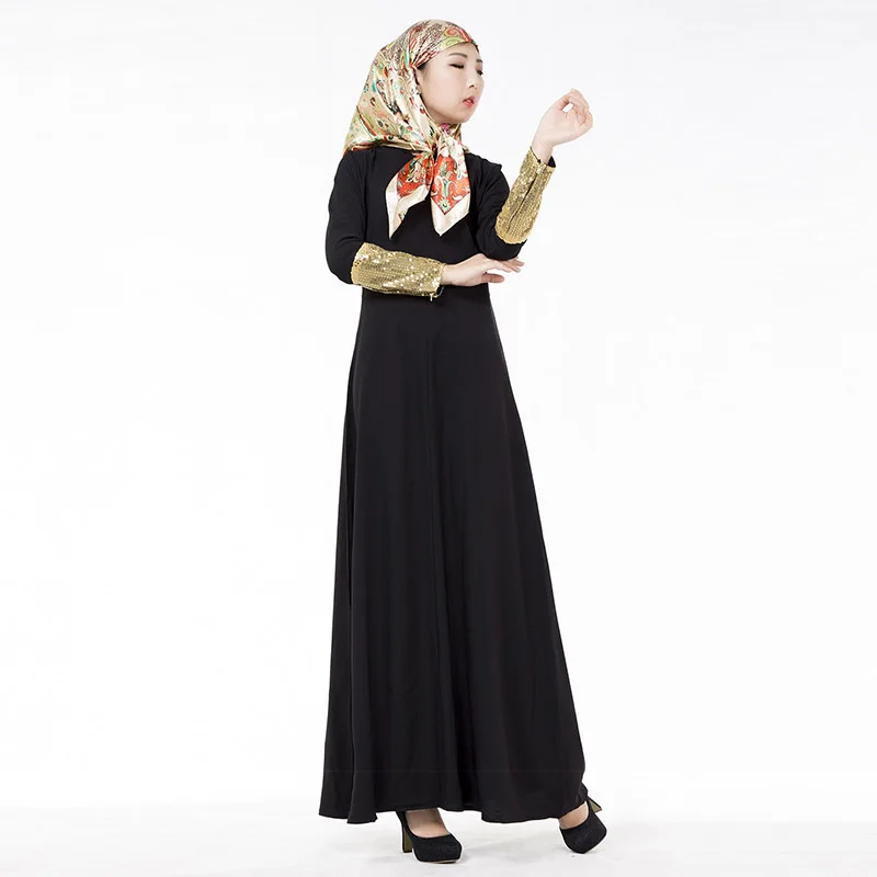 

Turkish clothing Muslim fashion long skirt plus size Brazil Spain noble dress Middle East Islamic trend elegant evening dress