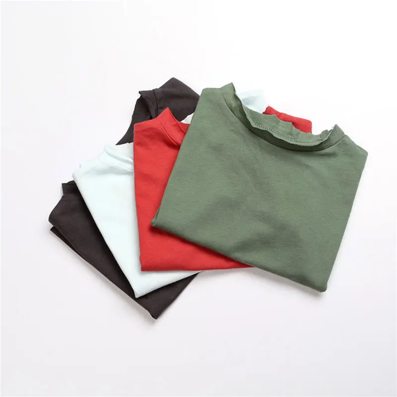 Футболки для девочек детская хлопковая одежда Детские футболки маленьких