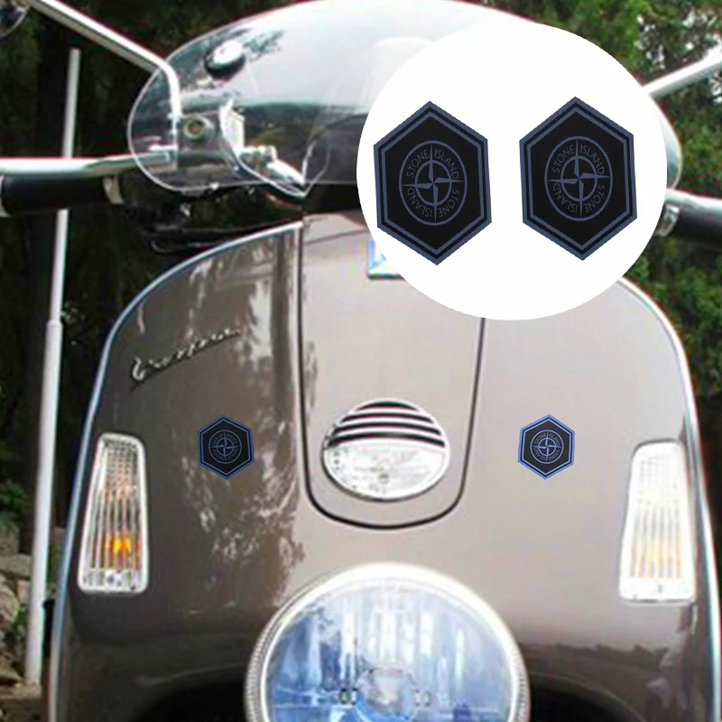 Наклейка с эмблемой мотоцикла KODASKIN наклейка для Piaggio Vespa Island Stone|Наклейки и