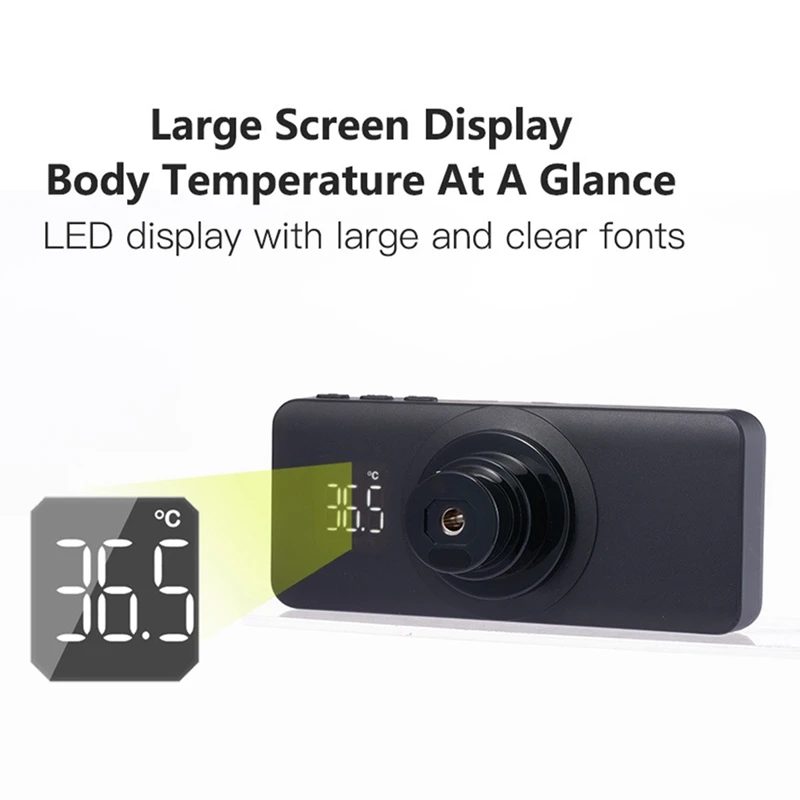 

Non-Contact Infrared Temperature Measurement Forehead Temperature Meter Wall for Home Office Digital Temperature Tool