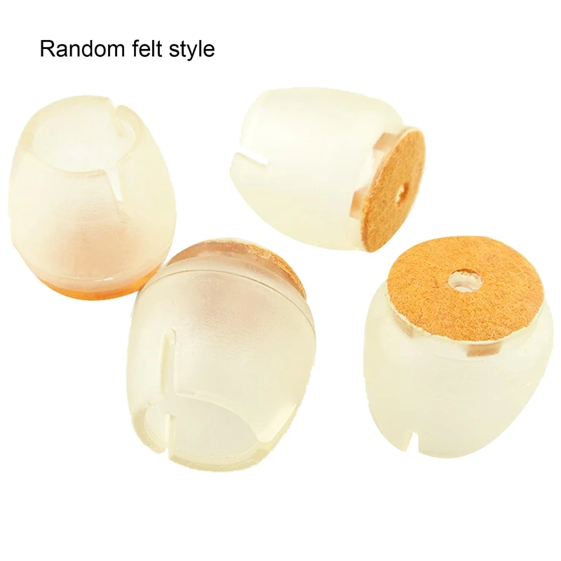 Прозрачные силиконовые колпачки для ножек стола стула защитные пола с