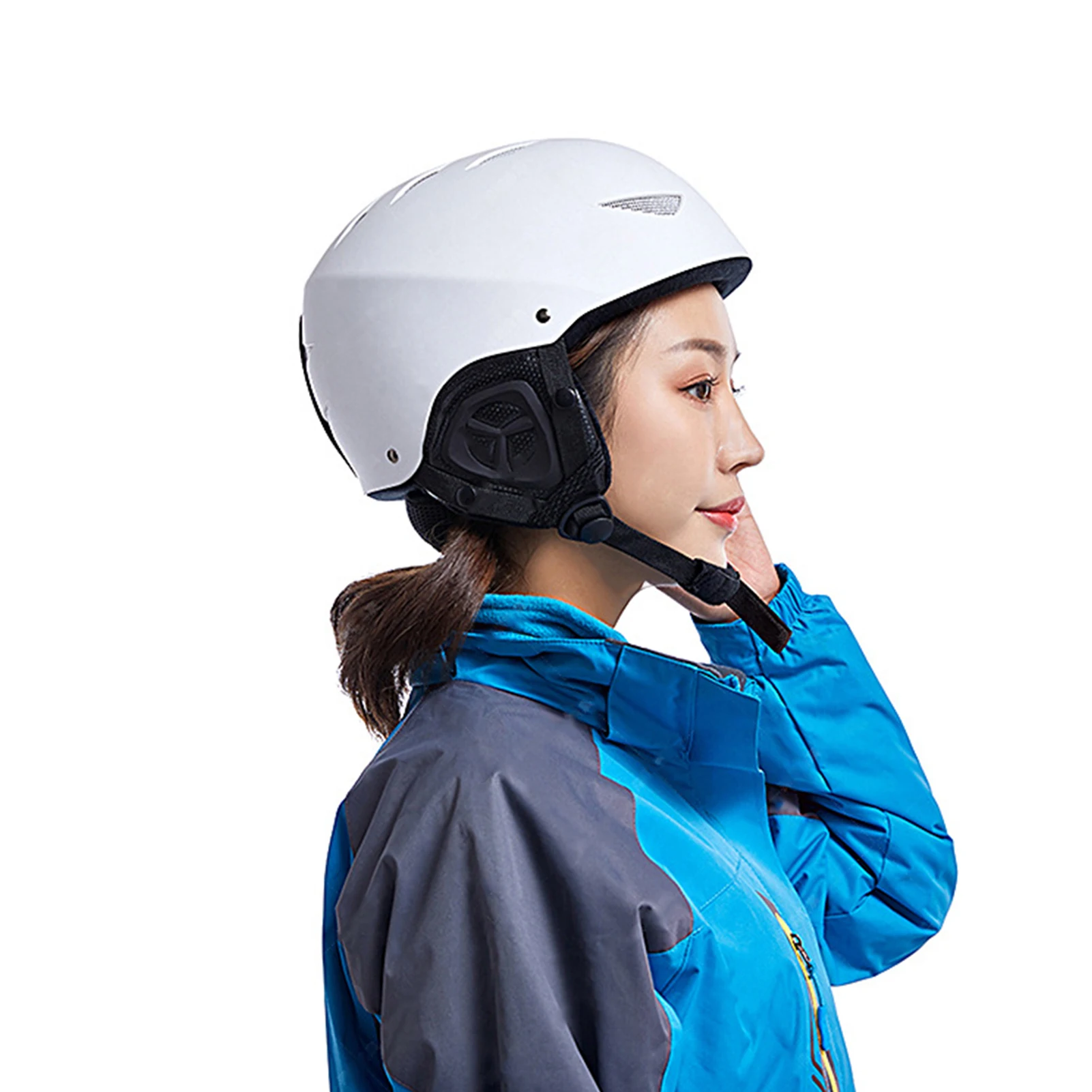 

Unisex Winter Breathable Bicycle Skiing Helmet Warmth Head Protector Snowboard Cycling Sports Safety Helmet Cap Sport Outift