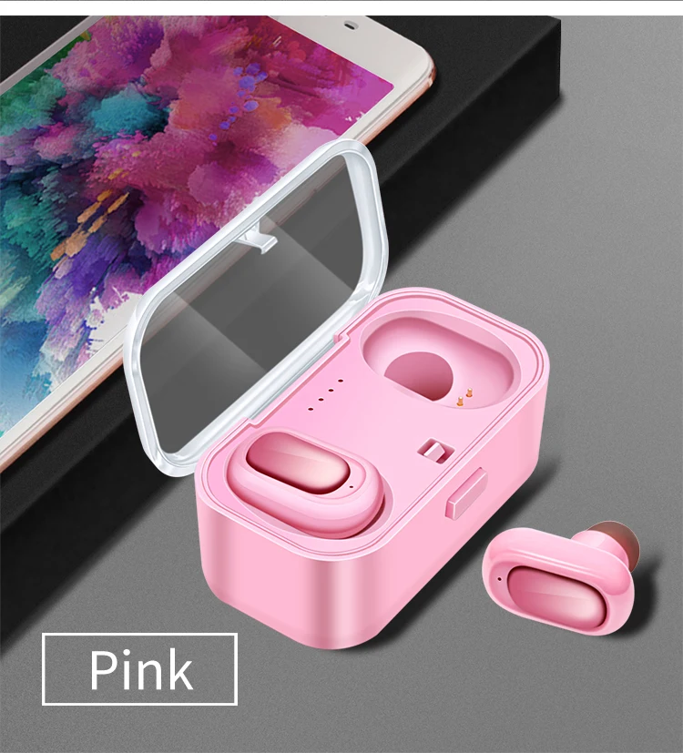 TWS беспроводные Bluetooth наушники 9D super bass стерео HIFI звук шумоподавление Mic Mi наушники Handsfree музыкальные наушники pk HBQ