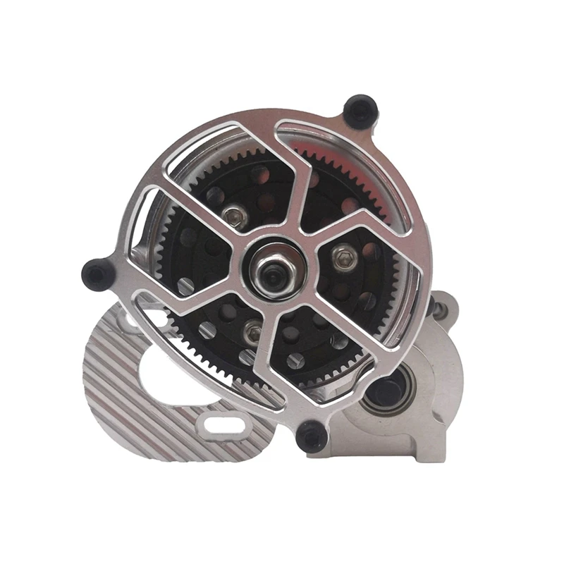 

Battery Mounting Fixed Bracket Chassis Brace Beam with Transfer Case Center Gearbox for 1/10 RC Crawler Car Axial Wraith