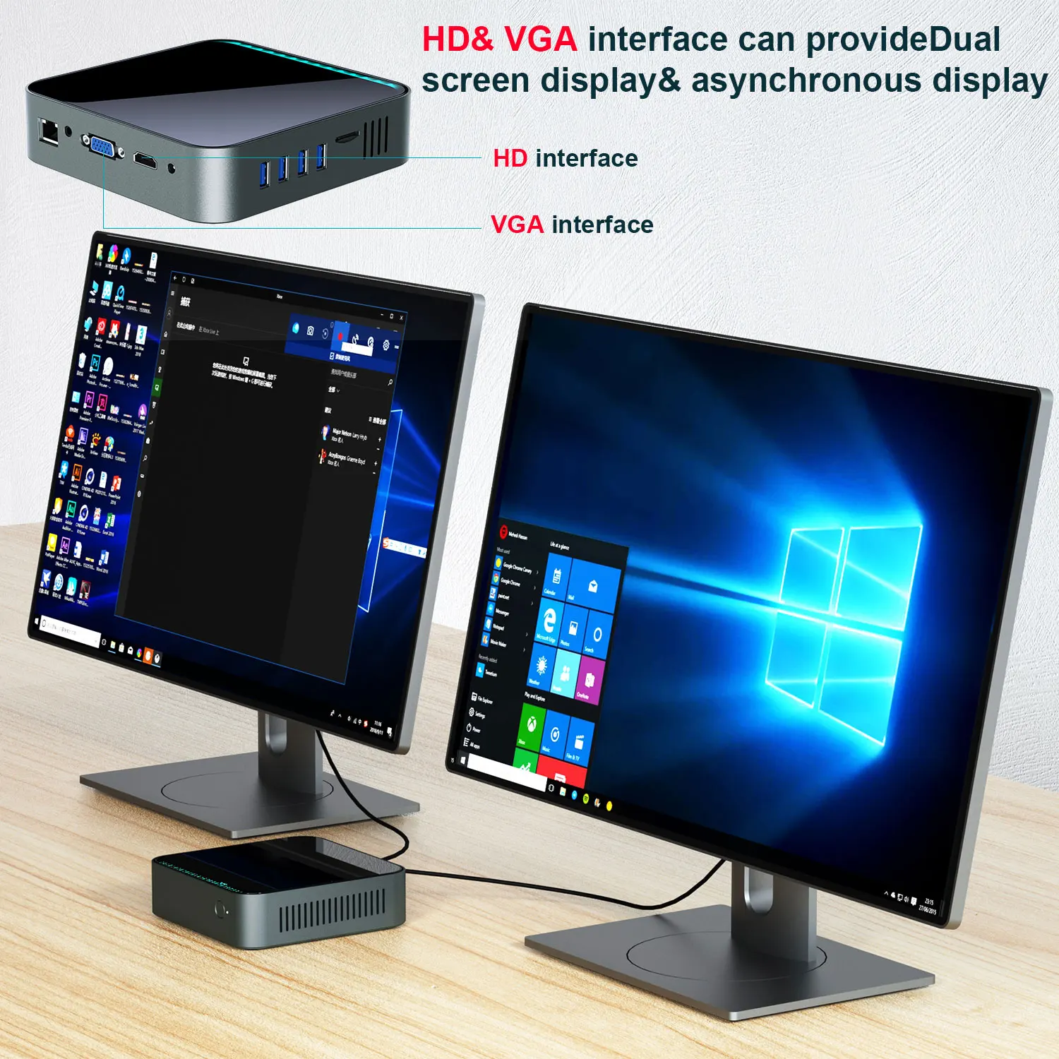 Мини-ПК I01 Dream Quest Windows 10 Intel J4125 8 + 128 ГБ 2 4G Wi-Fi Bluetooth | Компьютеры и офис