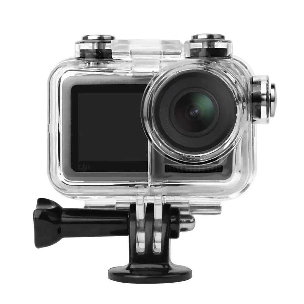 Case à Prova Água de Mergulho Proteção de Pressão Durável para Dji Dwaterproof Proteção Escudo Impermeável Osmo Ação Esporte Câmera