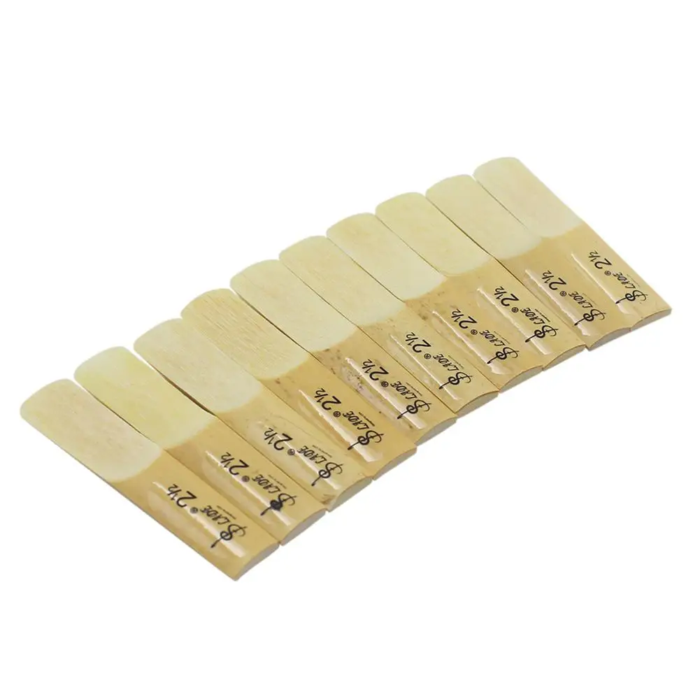 SLADE 10pcs/box BB Clarinet 2.5 Strength Reeds 2-1/2 Bamboo Reed Whistle Woodwind Instrument Part Accessories | Спорт и развлечения