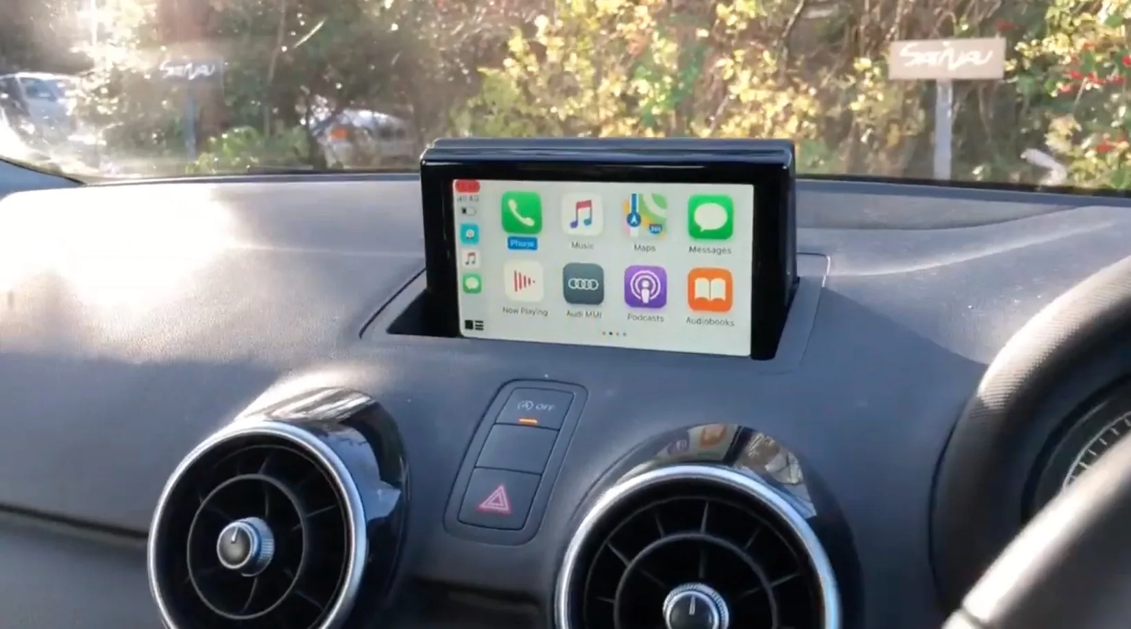 Беспроводной Apple CarPlay Android автоматический интерфейс Prime для Audi A1 2013 2018 Q3 2012