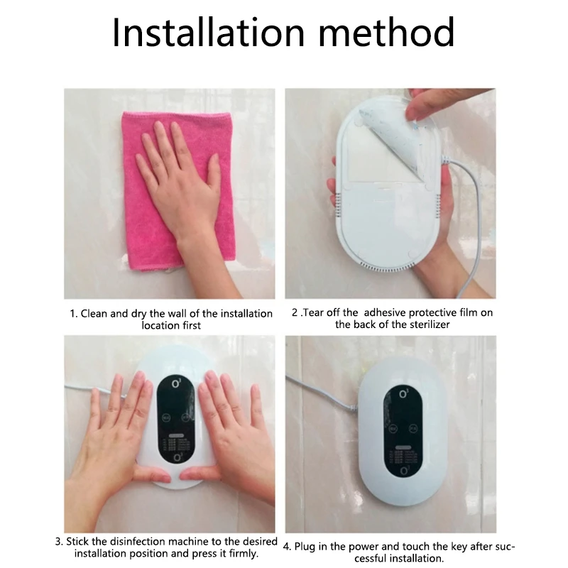 

HOT-Air Purifier Air Cleaner for Home Filters Low Noise Air Purifier for Home Bedroom Pet Toilet Deodorizer(US PLUG)