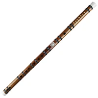 bamboo flute with black line traditional chinese handmade woodwind musical instrument supply fingering chart